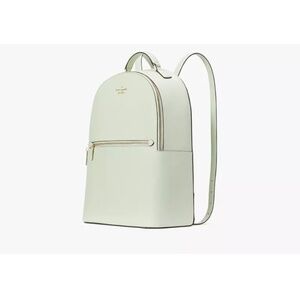 New Never Used kate spade new york Perry Leather Large Backpack (light Olive)